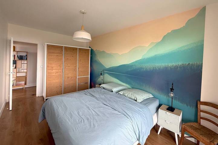 Appartement entier, La Canopée, 96 m² face au Léman, face au Thermes 3 balcons et parking privé in Thonon-les-Bains, Région de Thonon-les-Bains