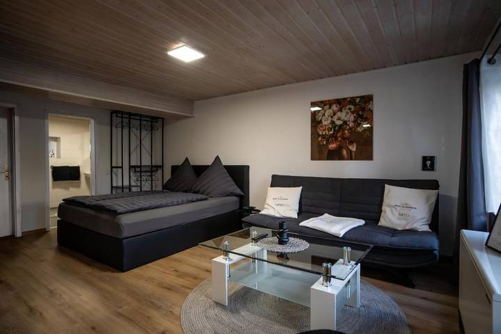 Ferienwohnung für 3 Personen, mit Terrasse und Ausblick