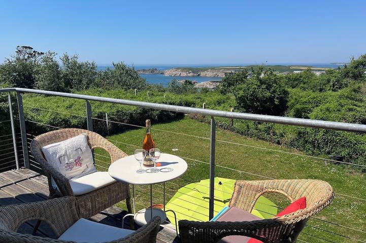 Location de vacances pour 6 personnes, avec balcon et jardin, animaux acceptés dans Plage Porz Liogan Le Conquet