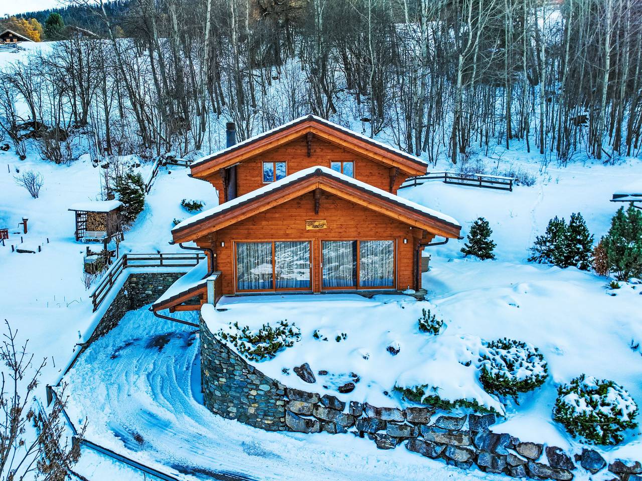 Bonâme in Nendaz, Walliser Alpen