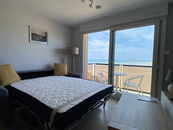 Apartamento vacacional entero, Sea-view studio in Val-André | 4 guests | in Pléneuf-Val-André, Côte de Goëlo