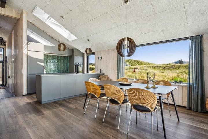 Luksus-feriehus med panoramaudsigt i Tornby in Region Hirtshals, Tannis Bugt