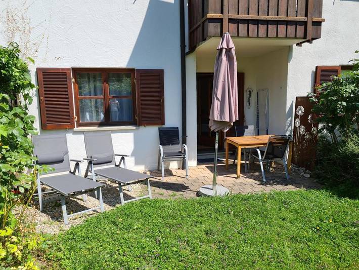 Ferienwohnung für 4 Personen, mit Terrasse und Garten sowie Ausblick in Bad Schachen - 2