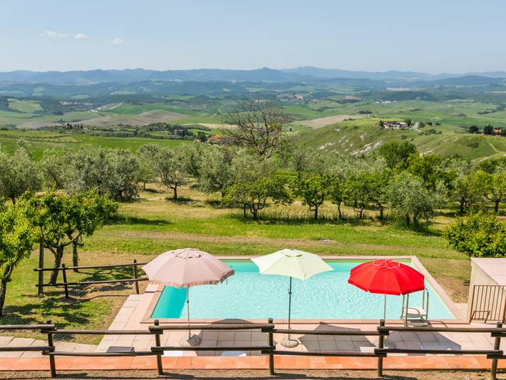 Location de vacances pour 9 personnes, avec balcon et jardin à Volterra - 2