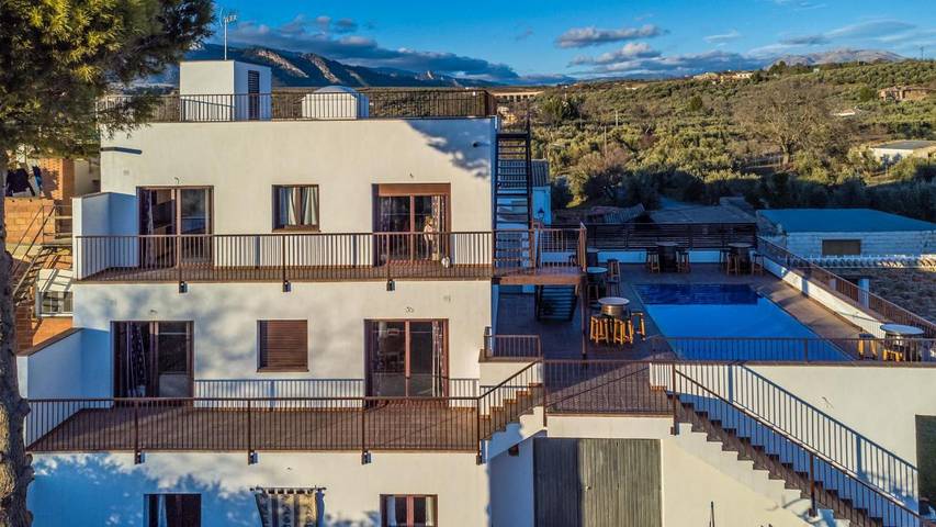 Casa rural para 4 personas, con vistas además de piscina y jardín en Pozo Alcón - 4