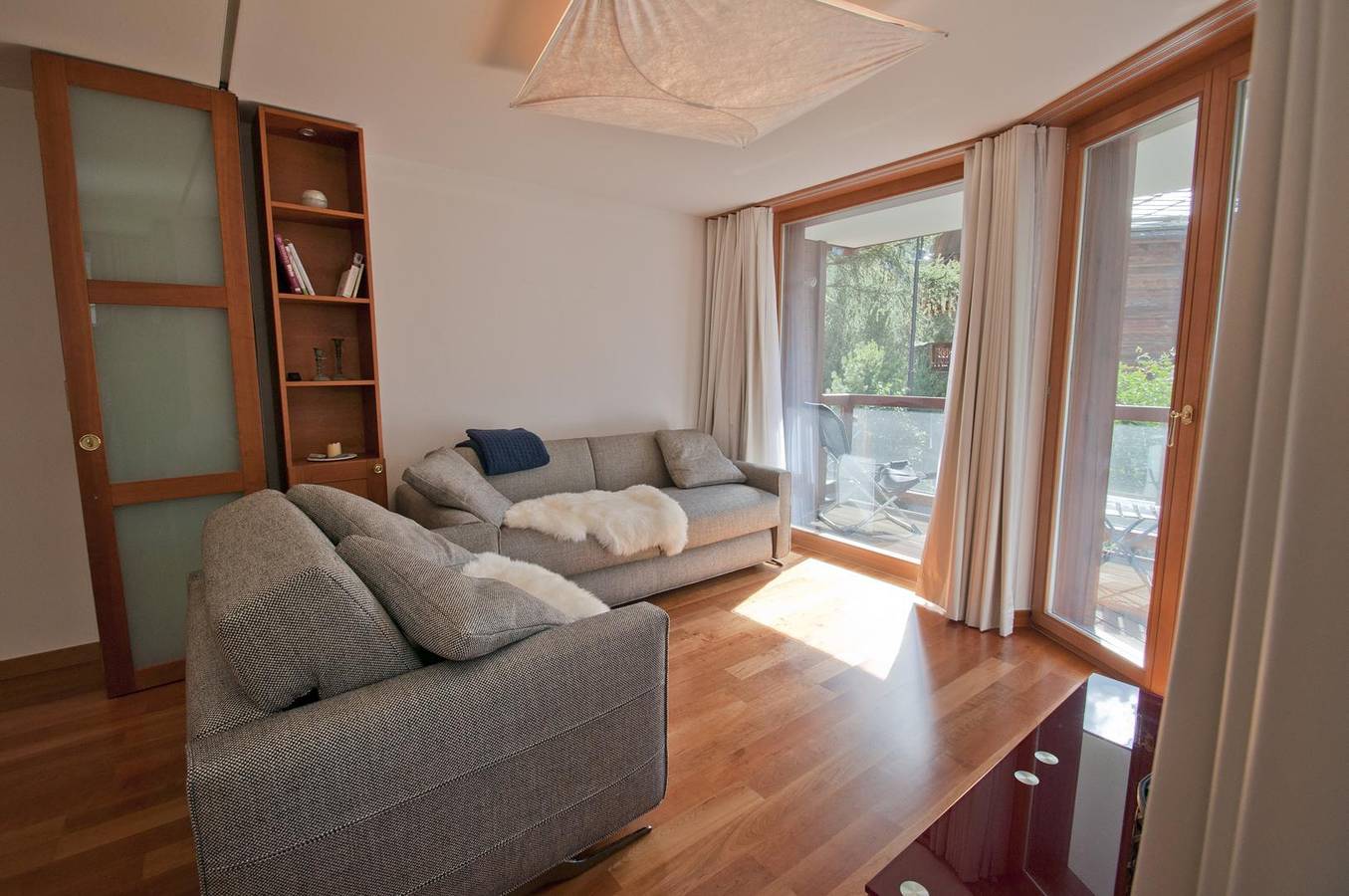 Ganze Wohnung, Ferienwohnung für 4 Personen mit Sauna in Zermatt, Walliser Alpen