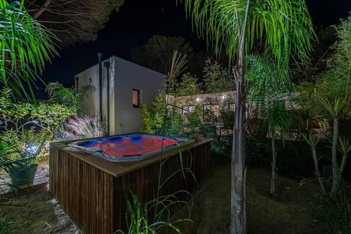 Villa pour 8 personnes, avec jacuzzi ainsi que piscine et terrasse à Aigues-Mortes - 3