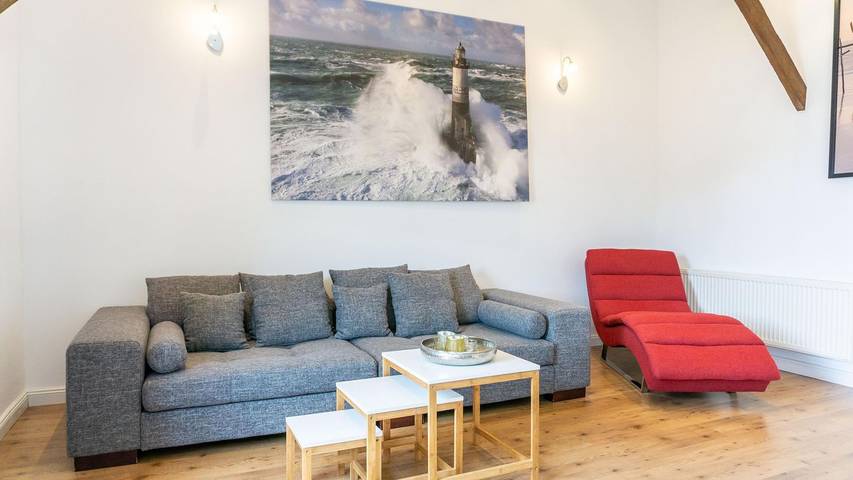 Ferienwohnung für 2 Personen, mit Garten und Ausblick sowie Terrasse, mit Haustier in Tating - 3