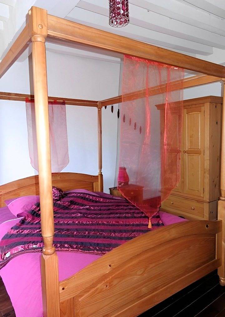 Chambres d'hôtes à la Chastellenie - Chambre du Boudoir in Jasseron, Région de Bourg-en-Bresse