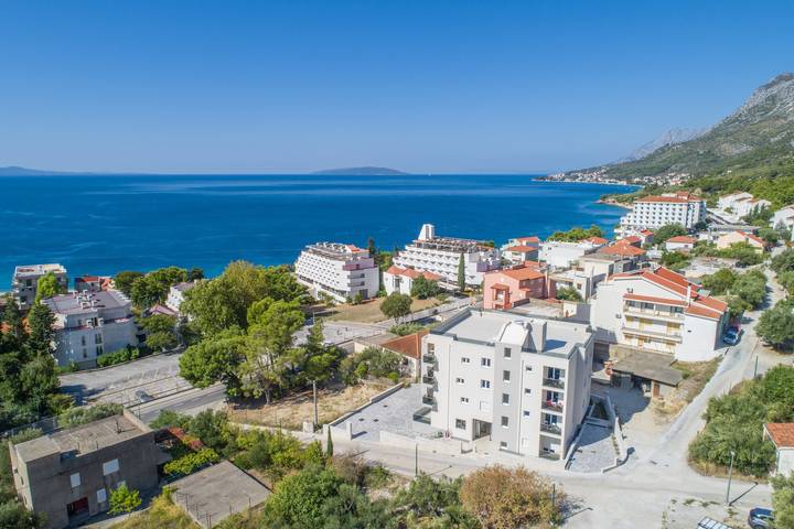 Studio dla 4 osób, z balkon w Gradac
