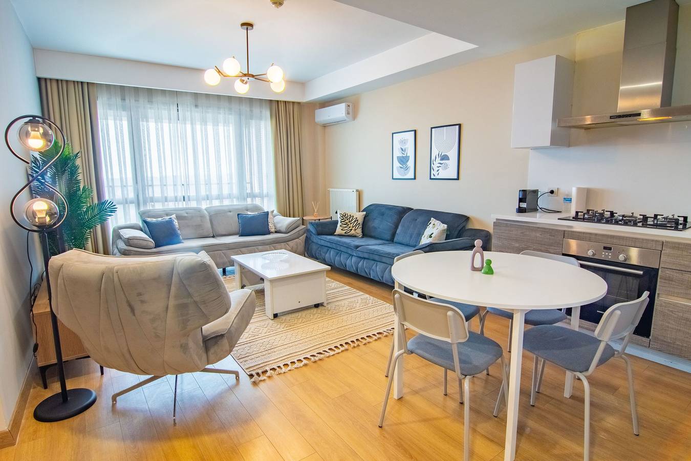 Appartement entier, 5. Levent 2Br Apt floor 22 Amazing view! in Istanbul, Région de Marmara