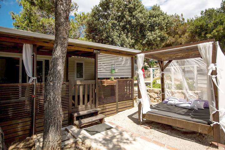 Camping pour 5 personnes, avec vue et jardin dans Pag - 3