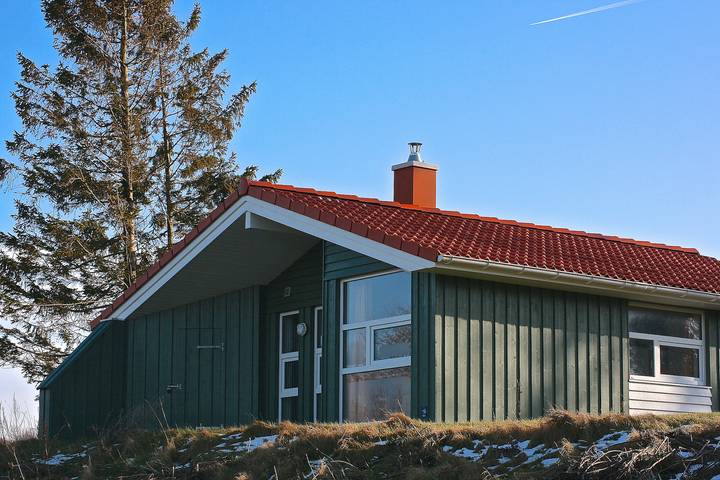 Ferienhaus für 4 Personen, mit Sauna und Garten sowie Seeblick, mit Haustier in Kosel