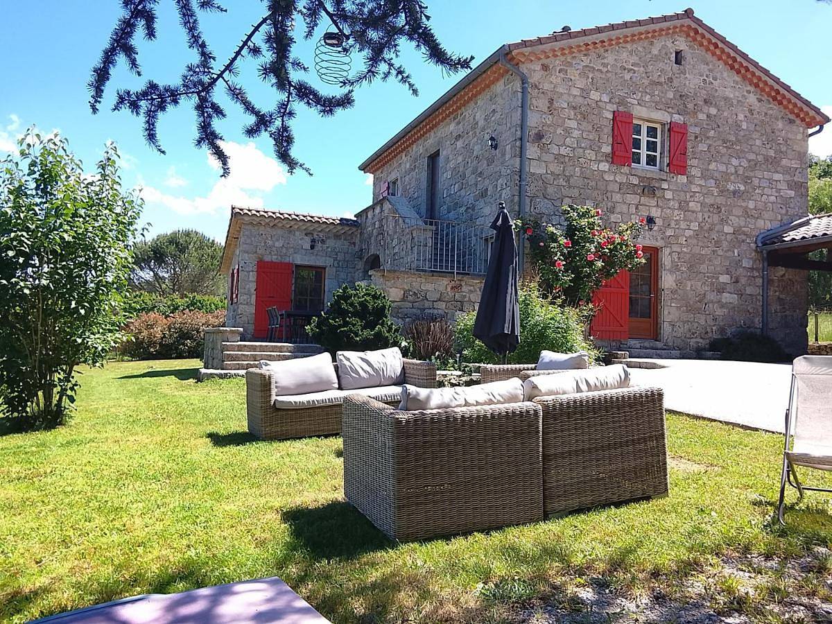 La Maison du Bonheur in Jaujac, Parc naturel régional des Monts d'Ardèche