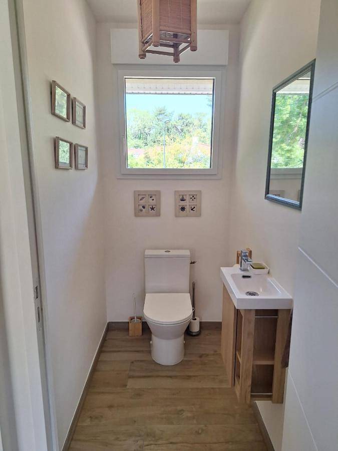 Location de vacances pour 10 personnes, avec vue et jardin, adapté aux familles dans Golf des Pins (Hardelot-Plage) - 2