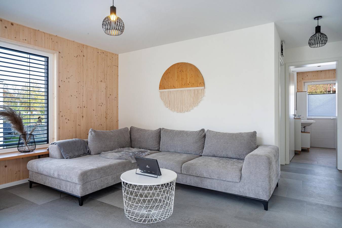 Ganze Wohnung, Ferienwohnung 'Wohnen An Der Ach' mit Privatem Garten, Balkon und Wlan in Bad Wurzach, Region Bodensee-Oberschwaben