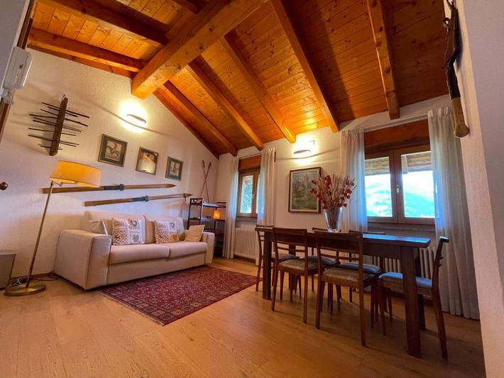 Gîte pour 4 personnes, avec Balcon ainsi que Terrasse et Vue dans Saint-Vincent - 3