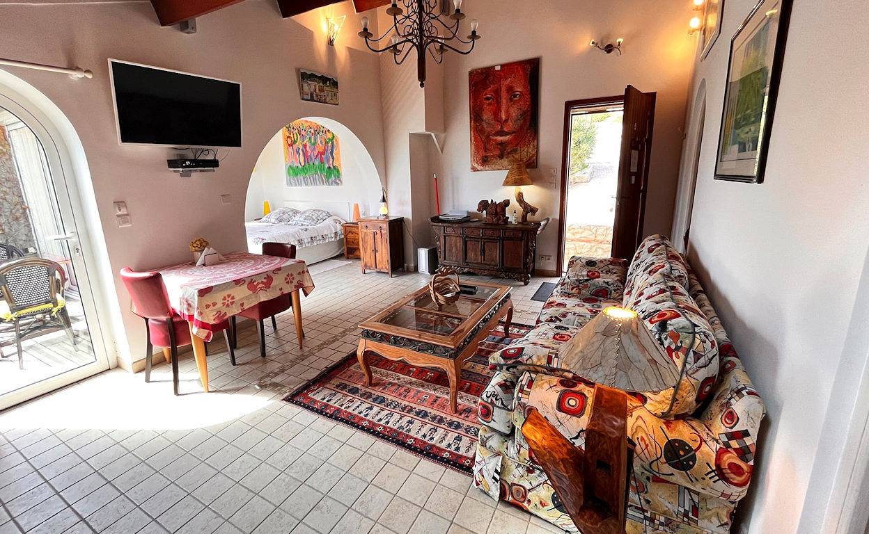 L'Olivette - Suite Canigou - Chambre d'hôtes - Suite Canigou in Eus, Région de Prades
