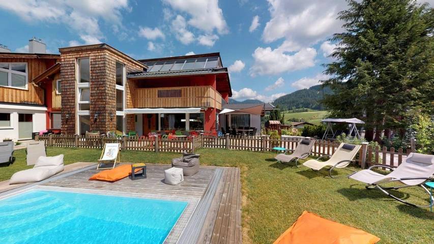 B&B für 3 Personen, mit Terrasse und Garten sowie Pool und Sauna in Fieberbrunn