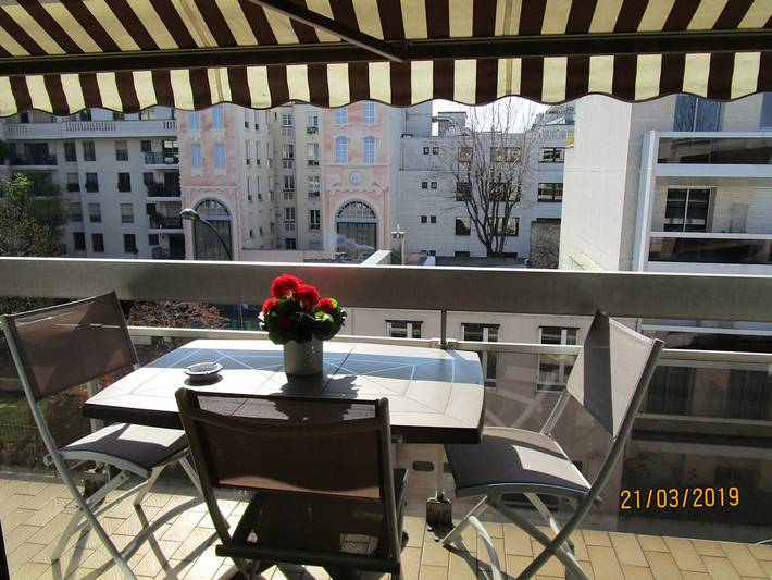 Appartement de vacances pour 6 personnes, avec balcon
