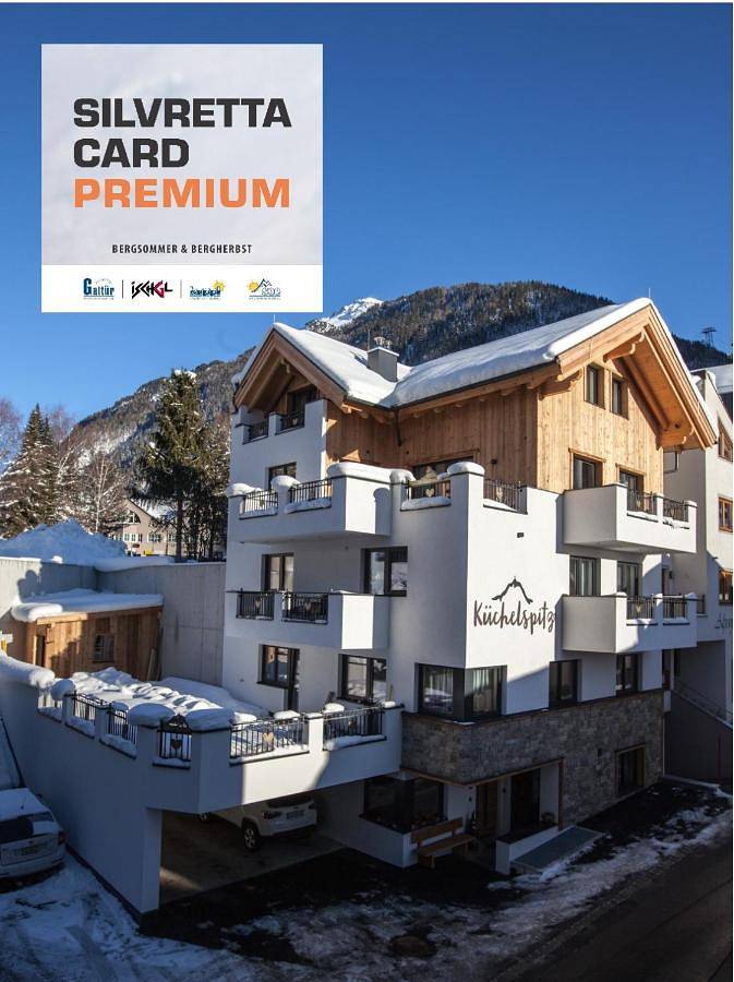 B&B für 4 Personen, mit Balkon in Ischgl