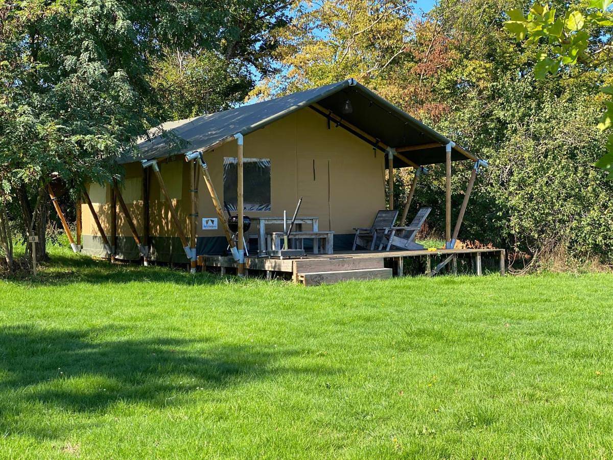 Natuurcamping Les fruits du Passau in Saint-Désiré, Région de Montluçon