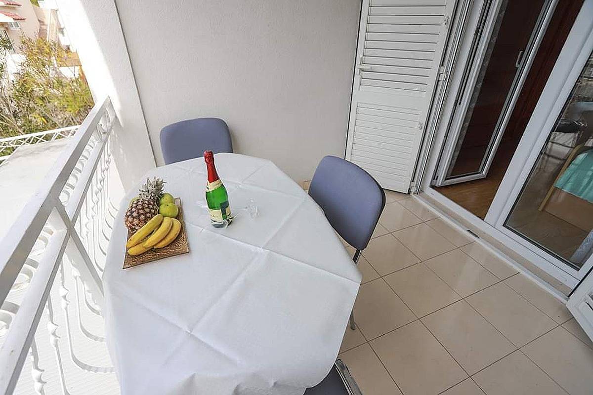 Ganze Wohnung, Studio Appartement mit Terrasse und Meerblick Baska Voda, Makarska As-6827-a in Baska Voda, Makarska Riviera