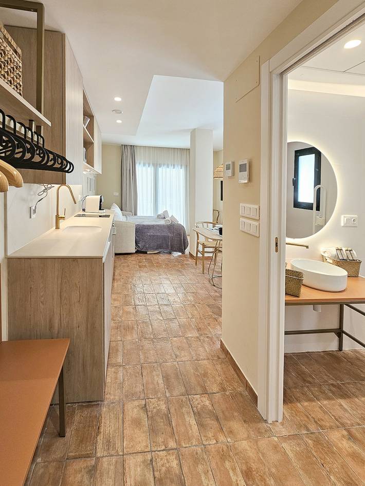 Studio für 2 Personen, mit Balkon in Valencia - 3