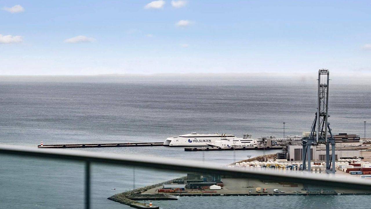 Ferienhaus für 6 Personen mit Balkon in Aarhus, Aarhus und Umgebung