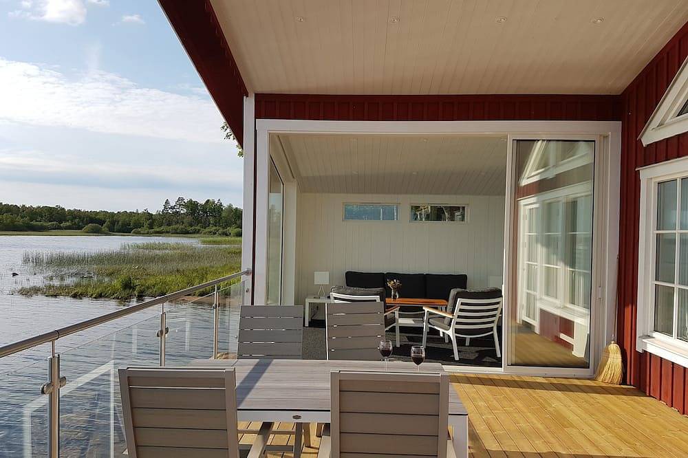 Angelparadies Småland, am See Rusken in Nydala, Ruskensee