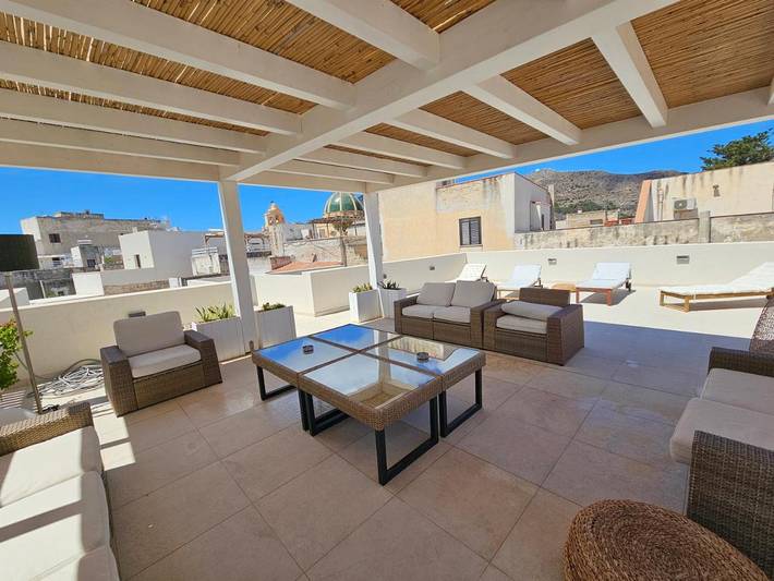 Ferienhaus für 6 Personen, mit Ausblick und Garten auf Favignana