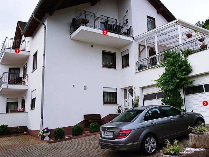Ferienwohnung für 5 Personen, mit Balkon