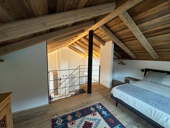 Ferienwohnung für 4 Personen, mit Sauna und Garten sowie Ausblick