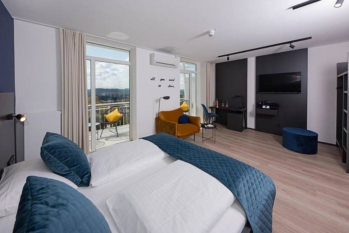 Hotel für 2 Personen, mit Terrasse, mit Haustier in Homburg