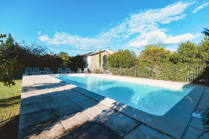 Location de vacances pour 10 personnes, avec Piscine à Saumane-de-Vaucluse - 4