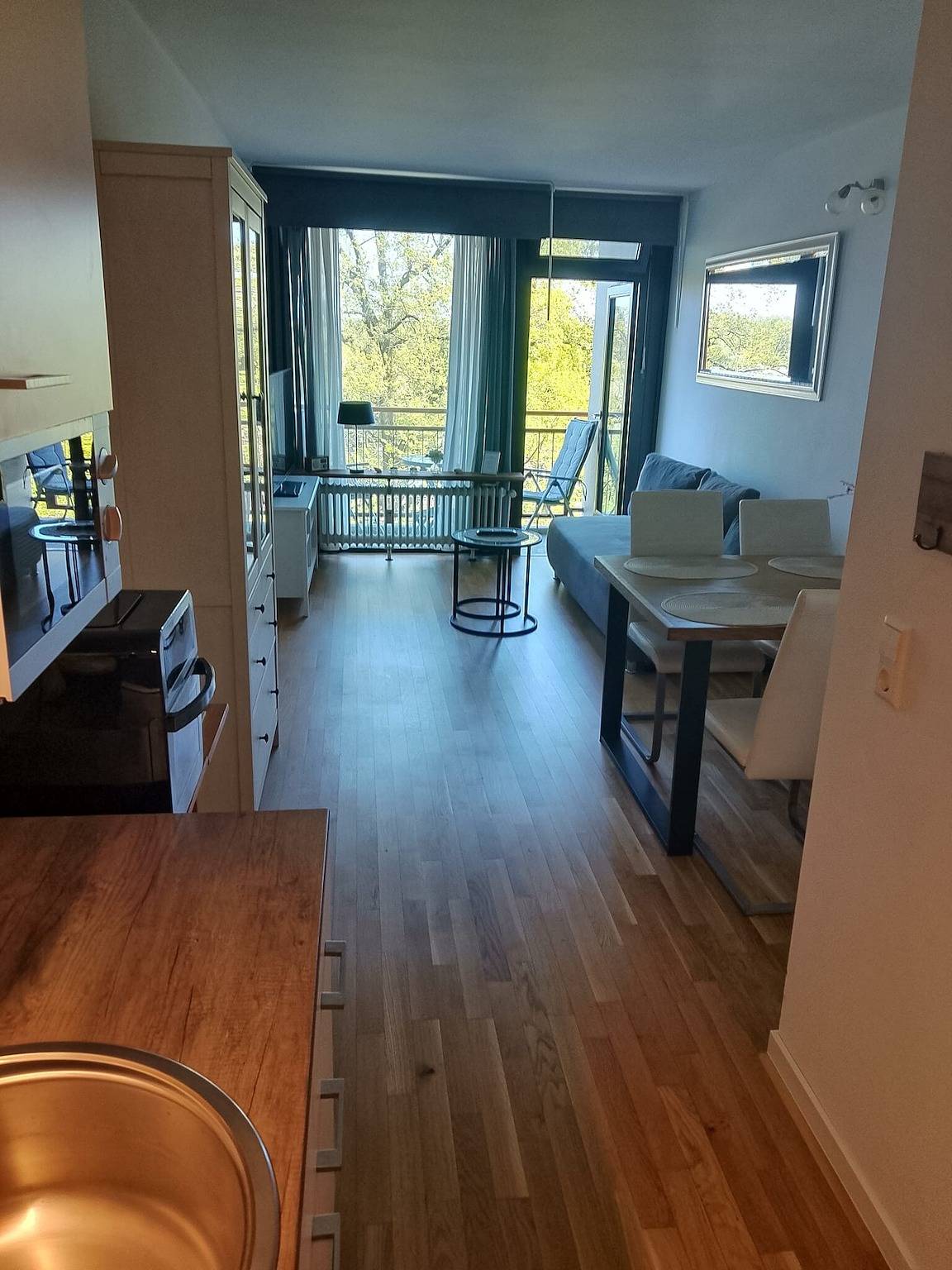 Appartement entier, Ankerplatzsteinhudermeer – Appartement moderne avec balcon et vue latérale sur le lac in Wunstorf, Lac de Steinhude