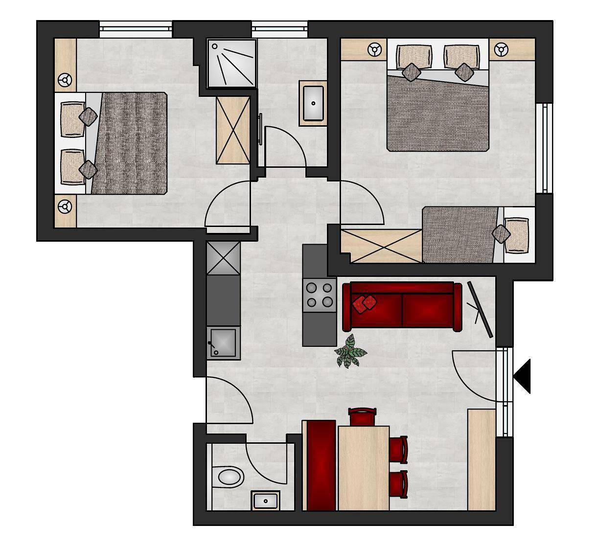 Ganze Ferienwohnung, Rosis Ferienwohnung in Vandans, Schruns-Tschagguns