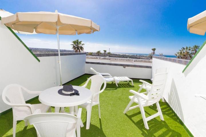 Ferienpark für 4 Personen, mit Garten und Ausblick sowie Pool auf den Kanaren - 2