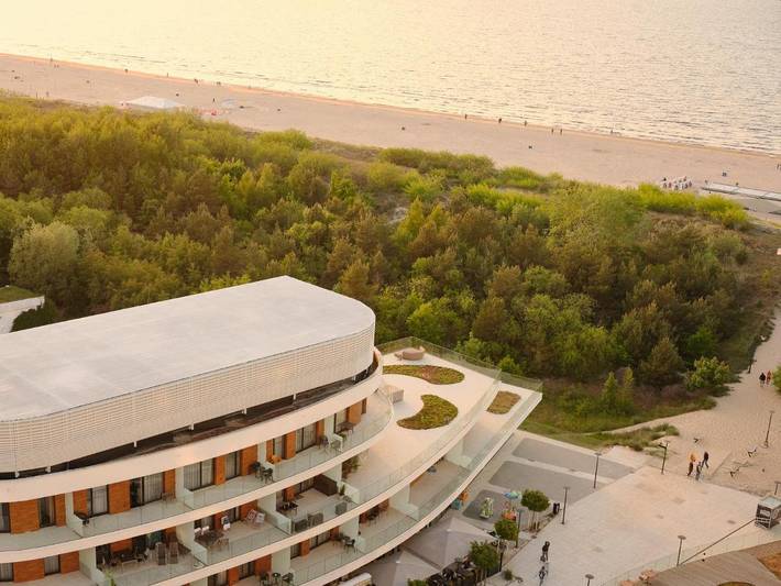 Apartmenthotel für 2 Personen, mit Balkon und Ausblick in Swinemünde