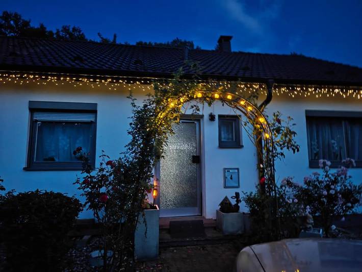 Ferienwohnung für 4 Personen, mit Terrasse und Garten in Neckargerach