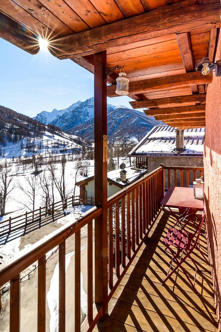 Appartamento per 6 persone, con Terrazza e Giardino a Pragelato