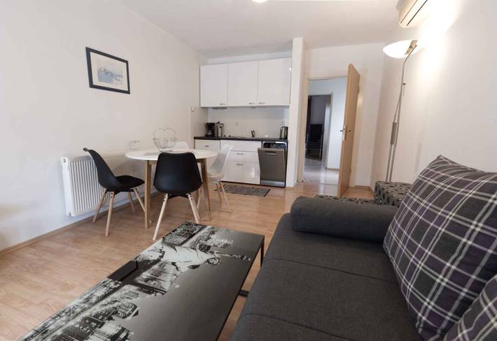 Ferienwohnung für 4 Personen, mit Garten auf Krk