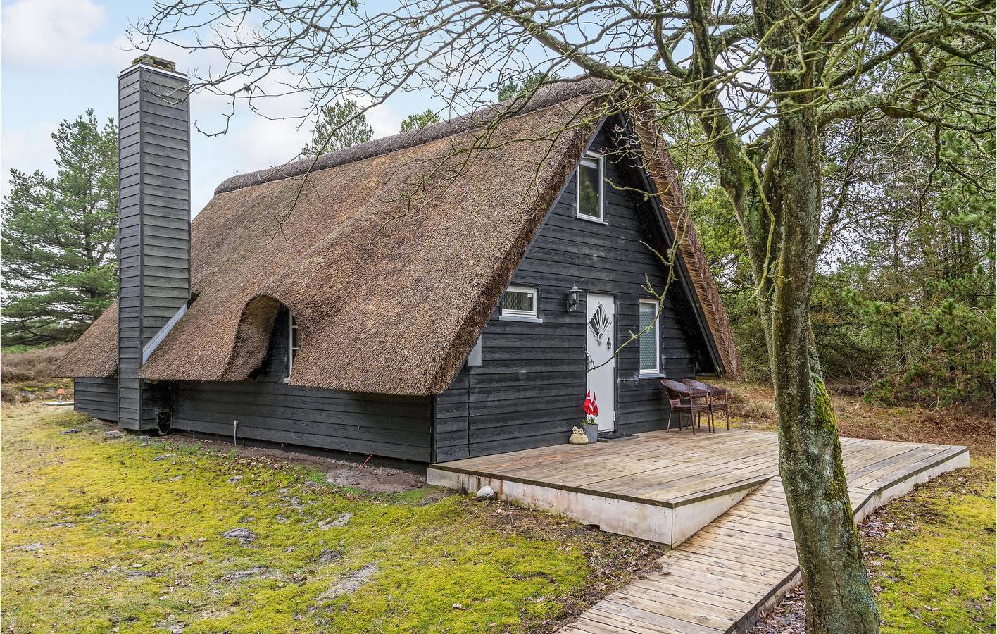 Ferienhaus für 4 Personen mit Garten in Sønderstrand, Tagholm