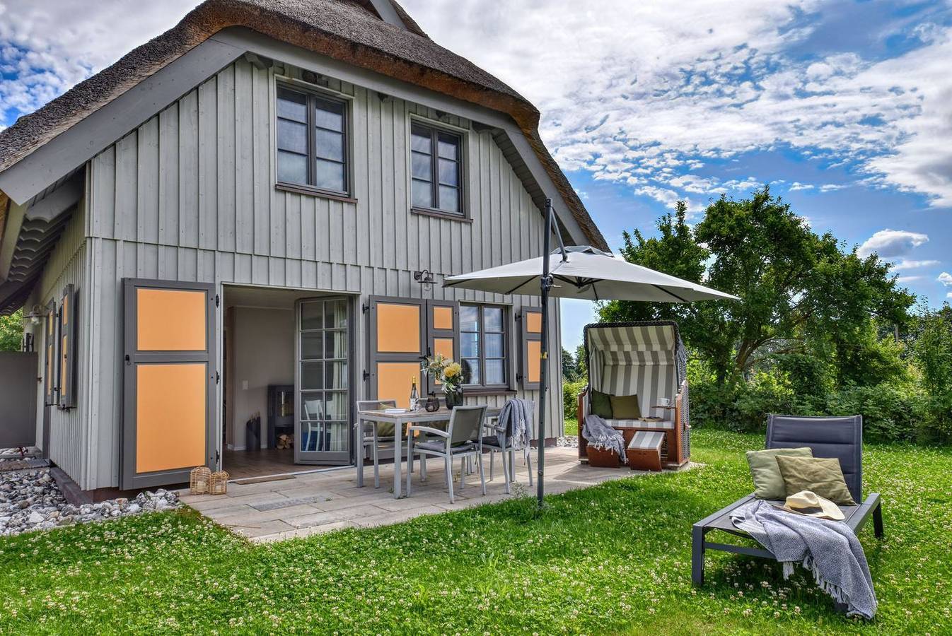 Neu gebaut, modern, naturnah – das beschreibt das Feriendorf Klein Stresow in Klein Stresow, Putbus