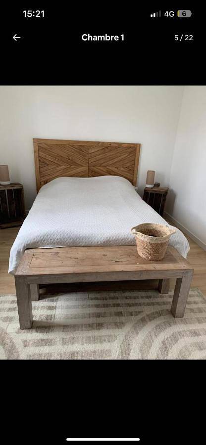 Location de vacances pour 6 personnes, avec terrasse ainsi que piscine et jardin à Charron - 3