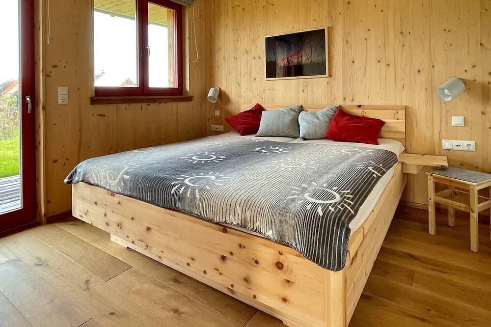Ferienhaus Leben.Pur Bio-Ferienhaus aus Holz in Damshagen, Nordwestmecklenburg (Wismar und Umgebung)
