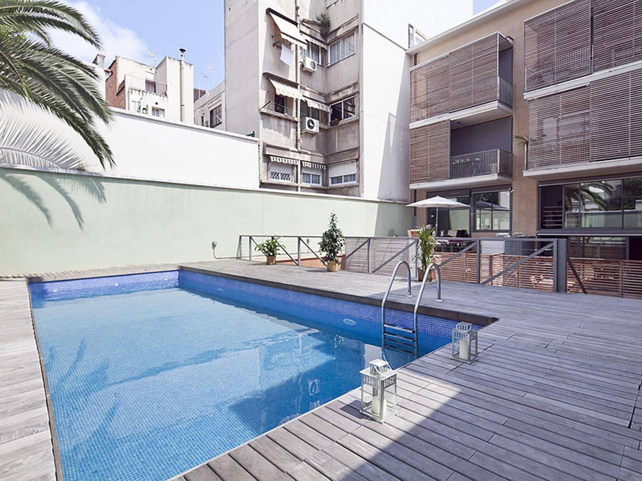 Apartamento vacacional entero, My Space Barcelona Ático en Gràcia con Terraza y Piscina para 6 in Centro Barcelona, Barcelona