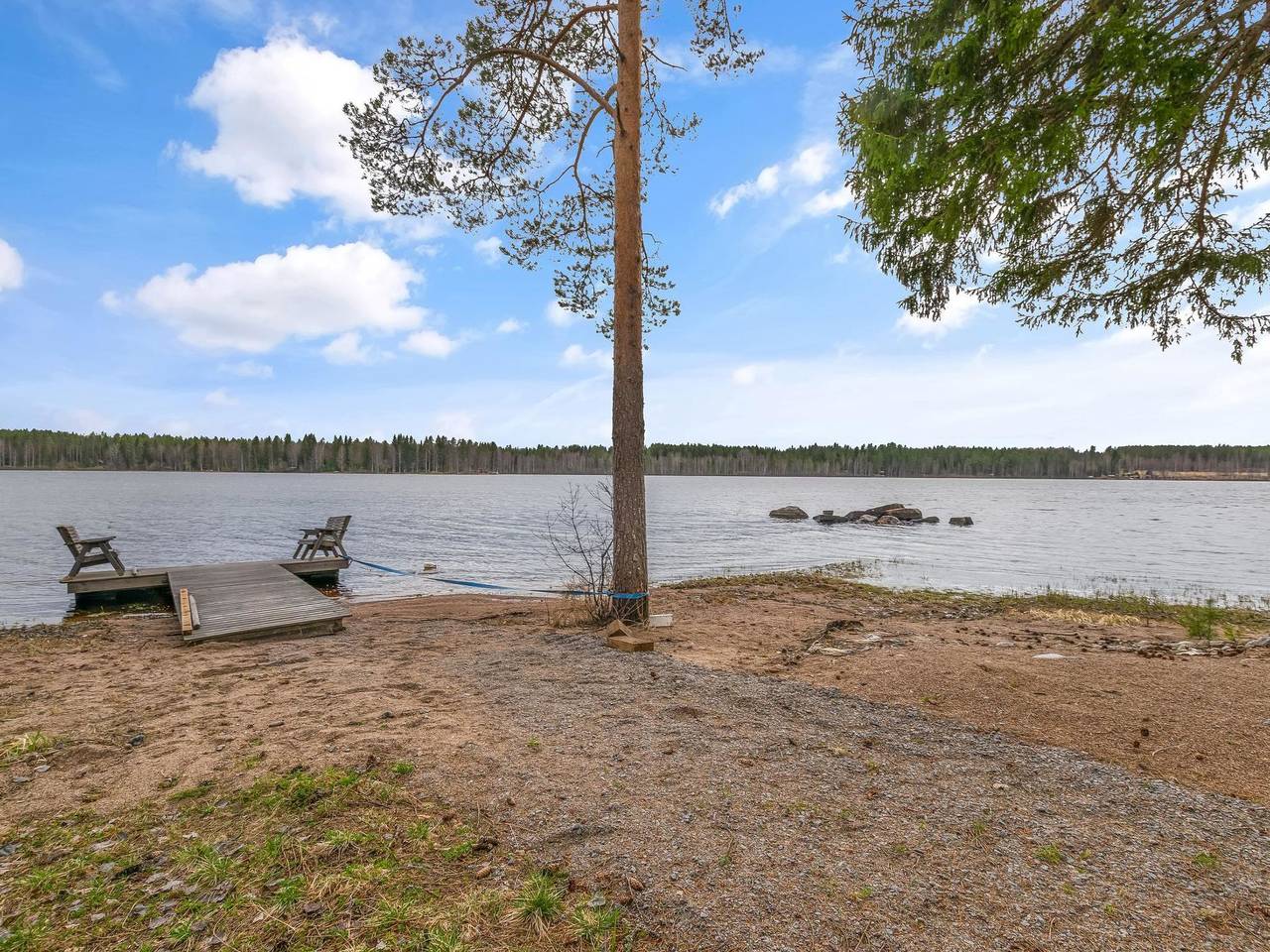 Louhuranta in Karstula, Westfinnland