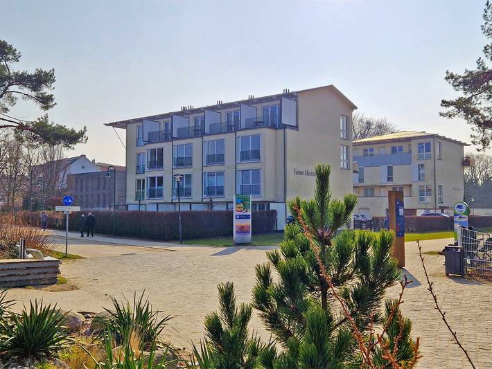 Ferienwohnung für 2 Personen, mit Seeblick und Balkon in Heringsdorf - 2