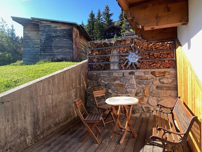 Ferienhaus für 4 Personen, mit Terrasse und Garten sowie Ausblick, mit Haustier